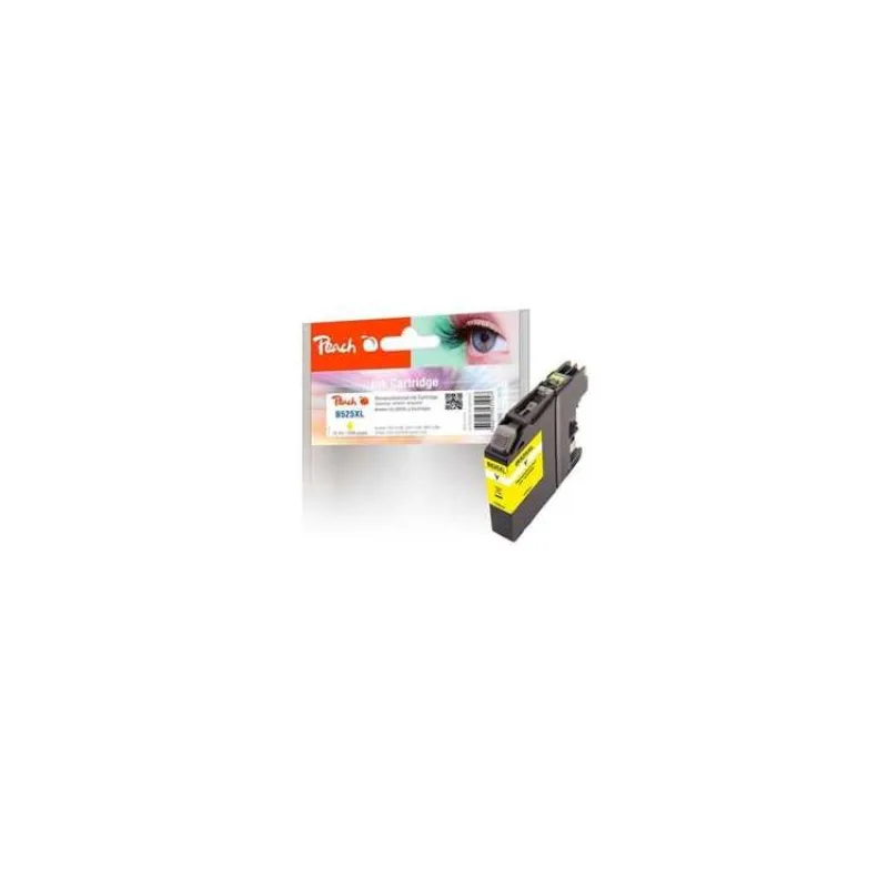 PEACH kompatibilní cartridge Brother LC-525XL, Yellow, 12 ml (320077)