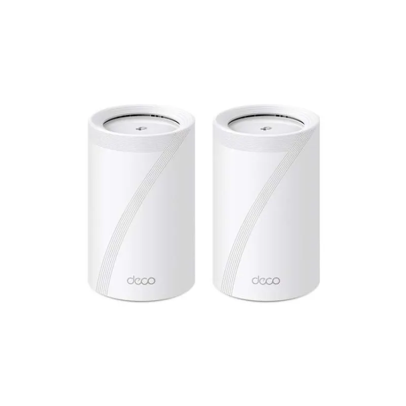 BE9300 Whole Home Mesh Wi-Fi 7 System(Tri-Band) SPEED: 574 Mbps at 2.4 GHz + 2880 Mbps at 5 GHz + 5760 Mbps at 6 GHz SPE (Deco BE65(2-pack))