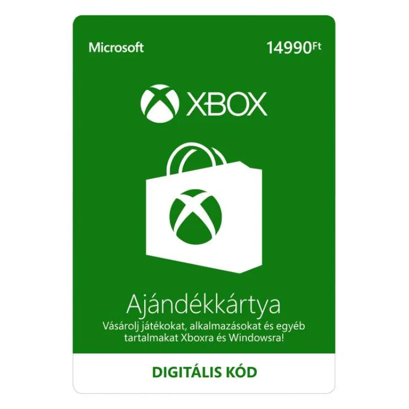 ESD XBOX - Dárková karta Xbox 14990 HUF (K4W-03498)