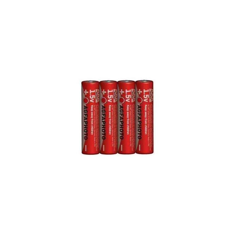 AgfaPhoto zinková batéria 1.5V, R03/AAA, shrink 4ks (AP-R03-4S)