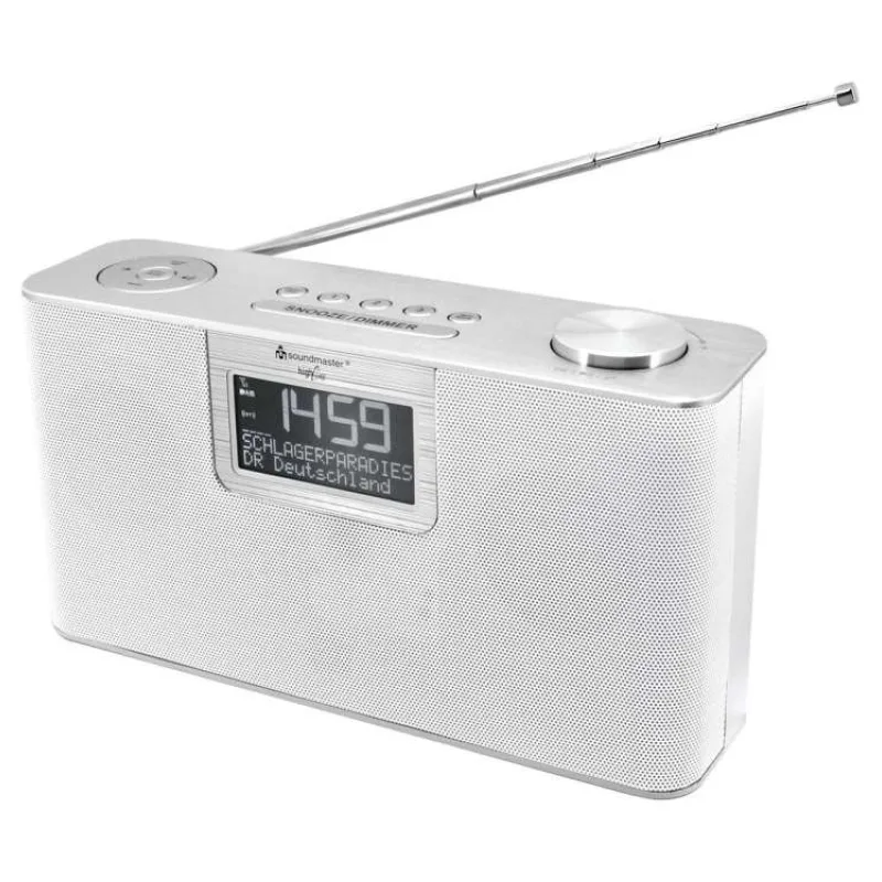 Soundmaster DAB700WE rádio/ DAB+/ UKW/ RDS/ BT/ MP3/ Budík/ Hodiny/ Bílé (DAB700WE)