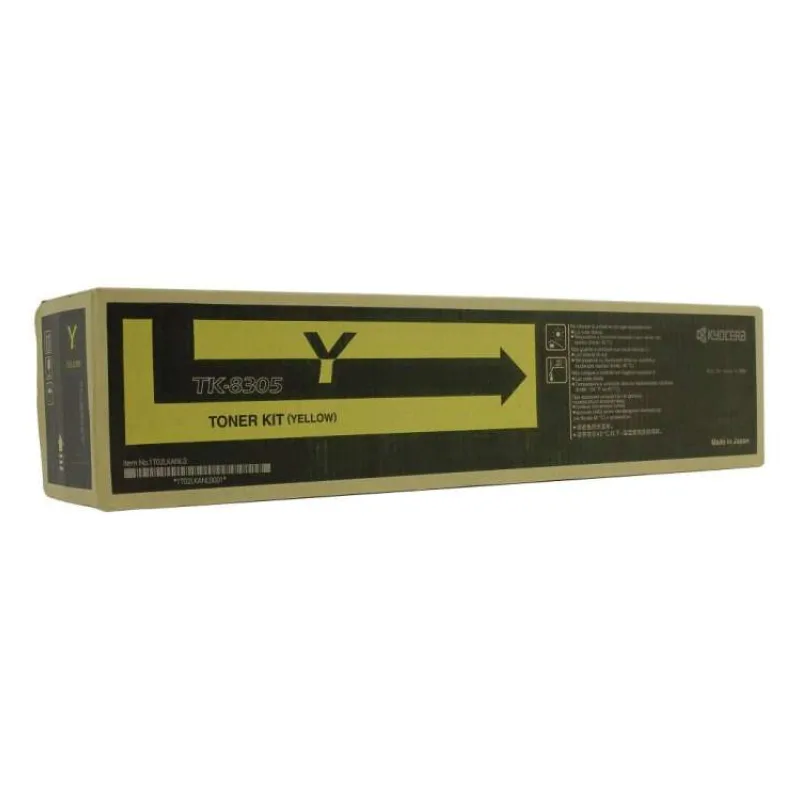 Kyocera toner TK-8305Y žlutý na 15 000 A4 (při 5% pokrytí), pro TASKalfa 3050/3051/3550/3551 (TK-8305Y)