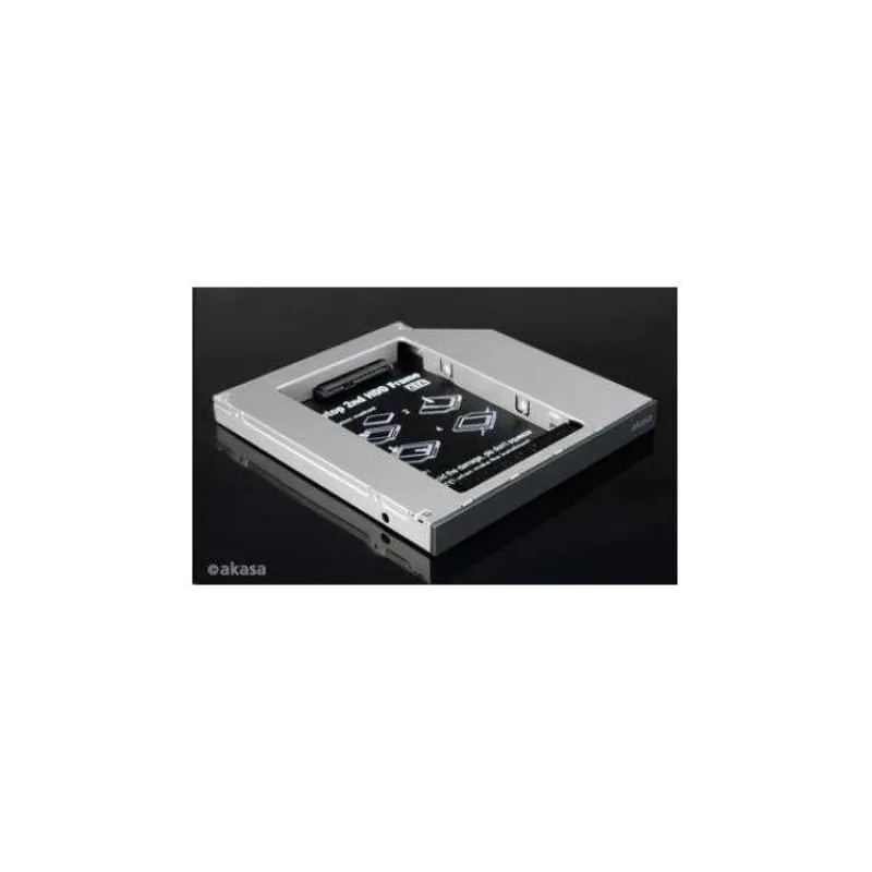 AKASA redukcia pre 2,5" HDD namiesto SATA mech. v NB (AK-OA2SSA-BKV2)