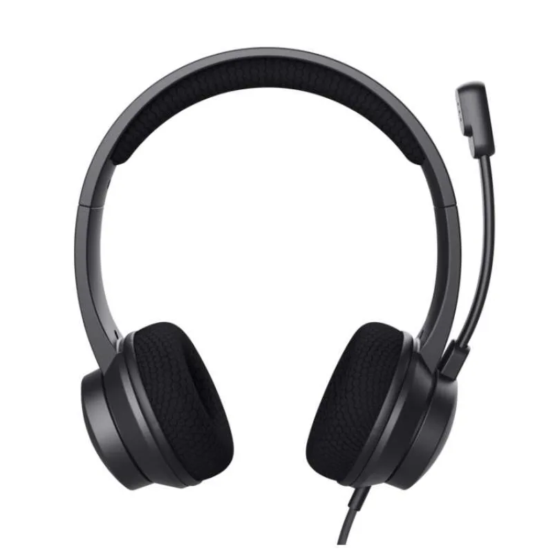 TRUST sluchátka s mikrofonem Ayda PC headset, USB, EKO Produkt, Noise-Cancelling (25089)