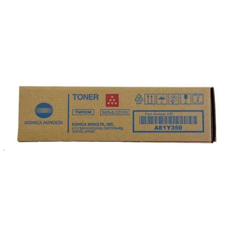 Konica Minolta TNP92M,Toner purpurový pro bizhub C3120i, 4000 stran (AE1Y350)