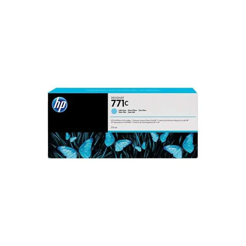 HP Ink Cartridge 771C/Light Cyan/775 ml (B6Y12A)