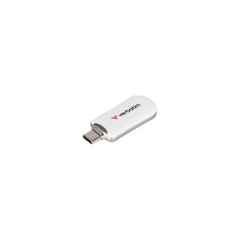 VERBATIM Plectra 128GB USB-C 3.2 Gen 1 bílá (30229)