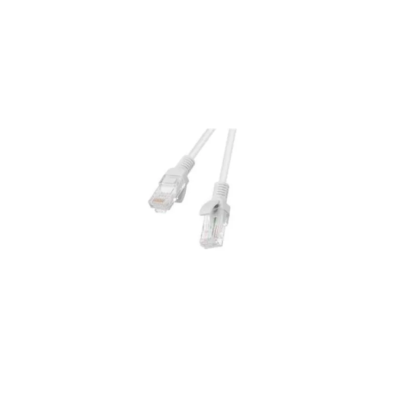 LANBERG Patch kabel CAT.5E UTP 2M šedý Fluke Passed (PCU5-10CC-0200-S)
