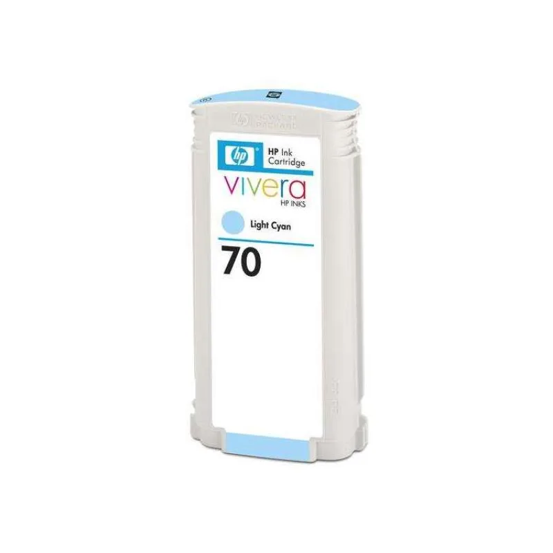HP Ink Cartridge No. 70/Light Cyan/130ml (C9390A)