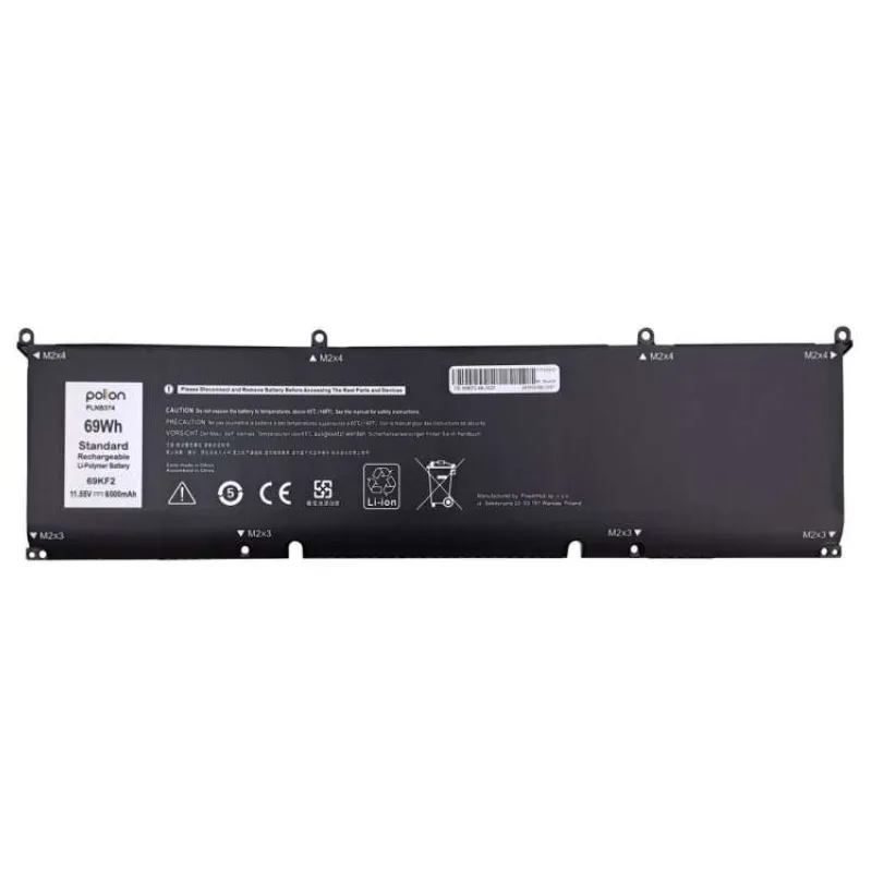 TRX Baterie Polion 69KF2 pro notebooky DELL 451-BCQI 8FCTC Precision G15 5550 XPS 9500 - 6000mAh 69Wh/ neoriginální (TRX-PLNB374)