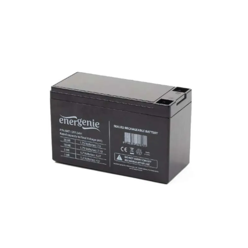 GEMBIRD ENERGENIE Baterie do záložního zdroje, 12V 7,5AH (BAT-12V7.5AH)