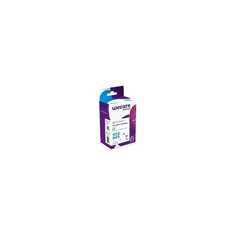 WECARE ARMOR ink sada kompatibilná s HP 932XL+933XL, C2P42AE, CMYK (K10306W4)