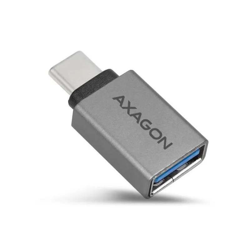 AXAGON RUCM-AFA, redukce USB-C (M) - USB-A (F), USB 3.2 Gen 2, 3A, ALU (RUCM-AFA)