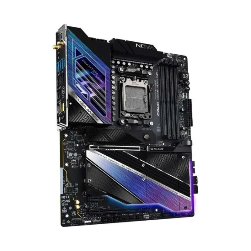 ASRock MB Sc AM5 X870E NOVA WIFI, AMD X870, 4xDDR5, 1xHDMI, 2xUSB4, WI-FI (X870E NOVA WIFI)
