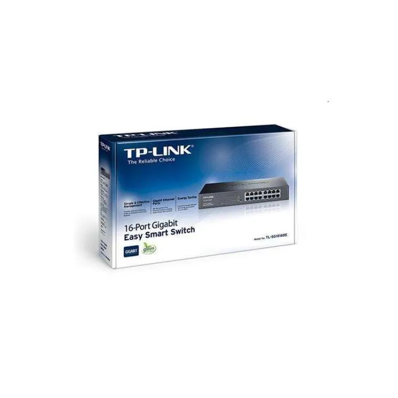 TP-Link TL-SG1016DE Easy Smart Switch 16xTP 10/100/1000Mbps Desktop (TL-SG1016DE)