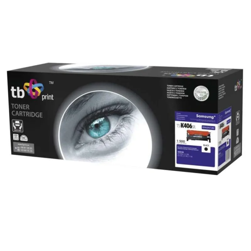 Toner TB komp. s Samsung CLT-K406S, čierna, 1500, rem. (TS-K406SR)