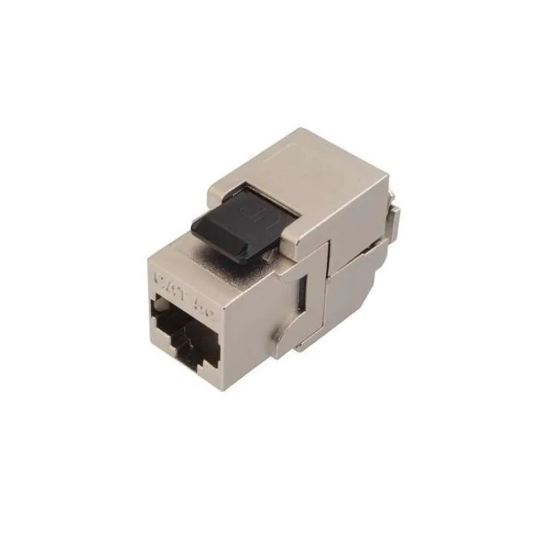 Solarix keystone c5e STP RJ45 černý samořezný SXKJ-5E-STP-BK-SA (25286702)