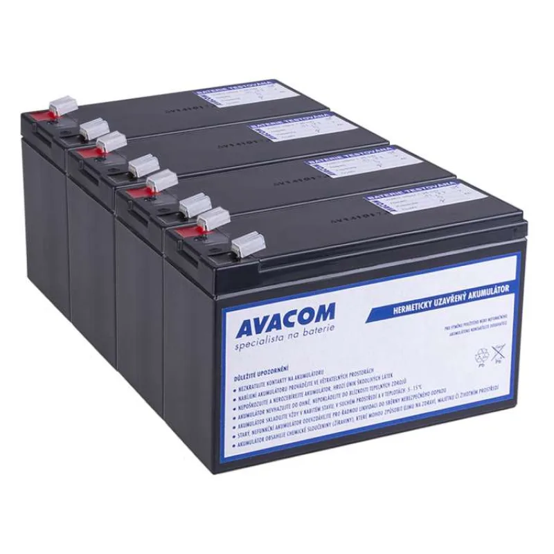 Batériový kit AVACOM AVA-RBC133-KIT náhrada pre renováciu RBC133 (4ks batérií) (AVA-RBC133-KIT)
