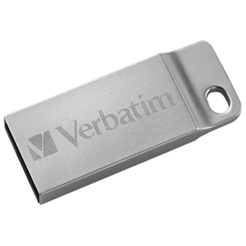 VERBATIM Flash disk 16 GB Metal Executive, USB 2.0, strieborná (98748)