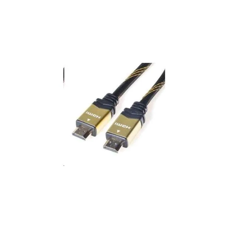 PremiumCord GOLD HDMI + Ethernet kábel, zlac., 3m (kphdmet3)