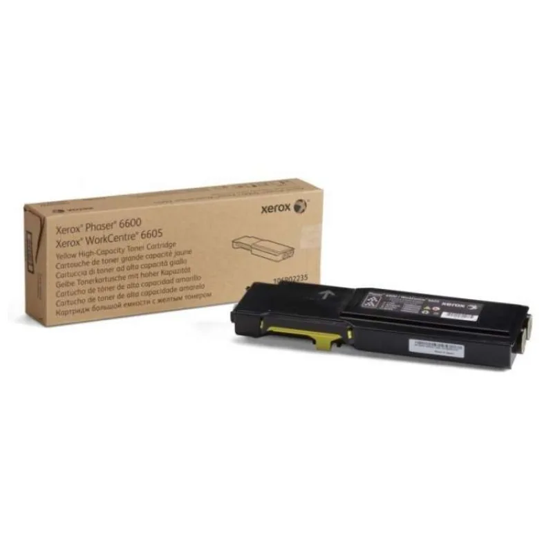 Xerox original toner pro Phaser 6600/6605/ žlutá/ 6000 str. (106R02235)