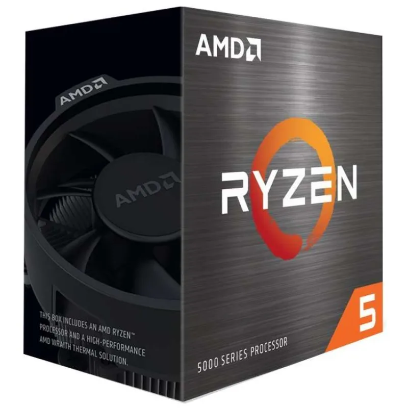 AMD, Ryzen 5 5600, Processor BOX, soc. AM4, 65W, s Wraith Stealth chladičom (100-100000927BOX)