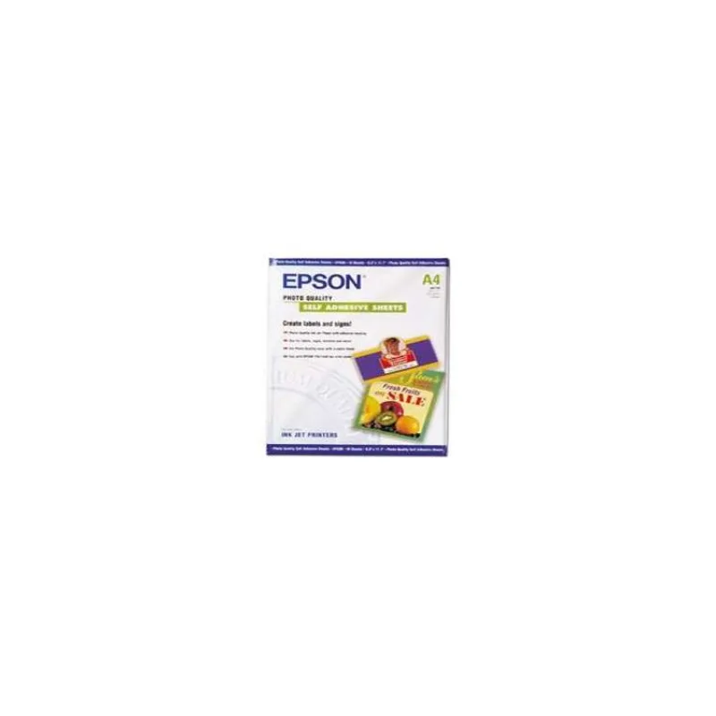 EPSON A4,Photo Quality Inkjet P. samolepiaci (10ks) (C13S041106)