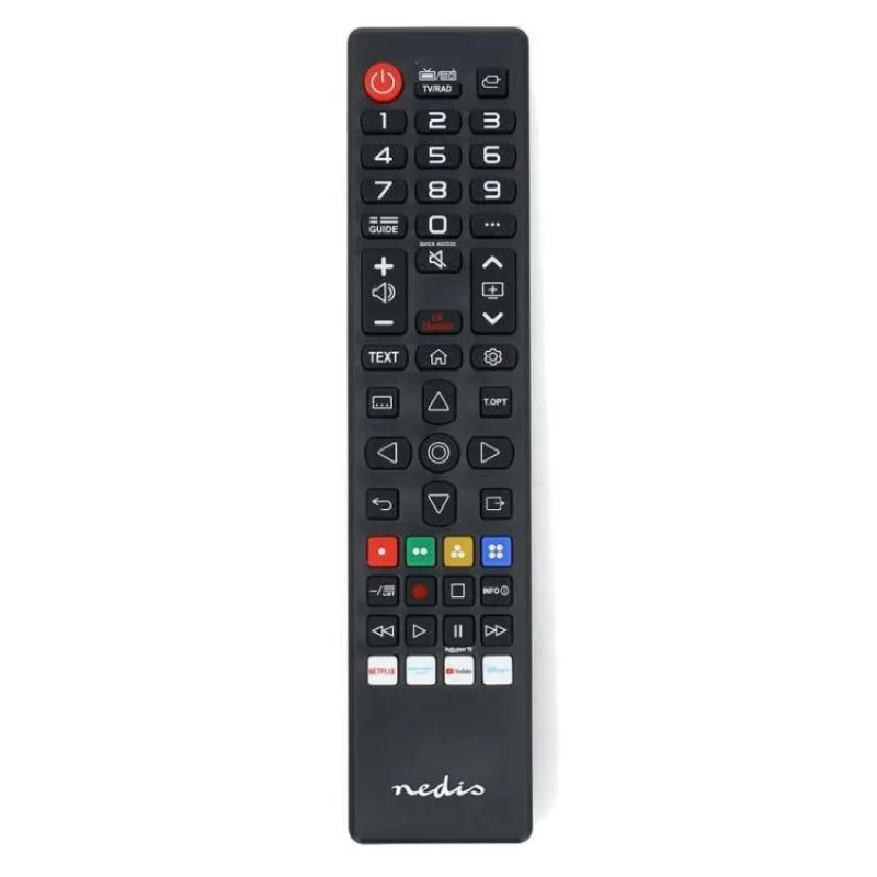 Nedis TVRC45LGBK - Náhradní Dálkový Ovladač | LG TV | Předprogramovaný | Černá (TVRC45LGBK)
