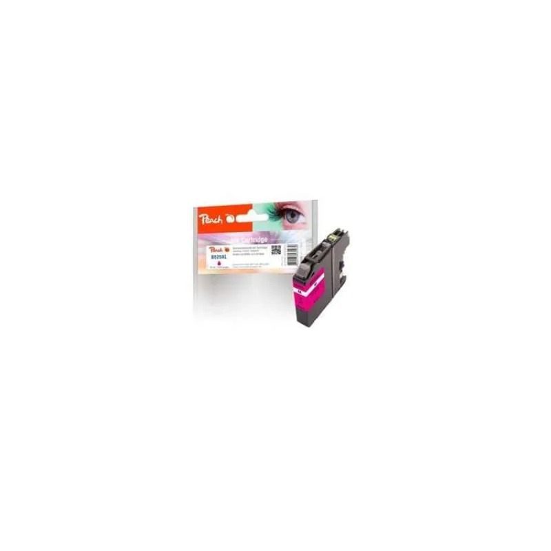 PEACH kompatibilní cartridge Brother LC-525XL, Magenta, 12 ml (320076)