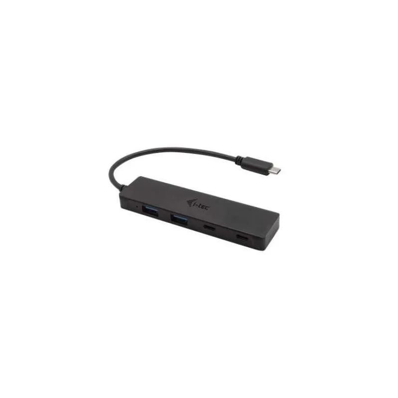 i-tec USB-C Metal HUB 2x USB 3.0 + 2x USB-C (C31HUBMETAL2A2C)