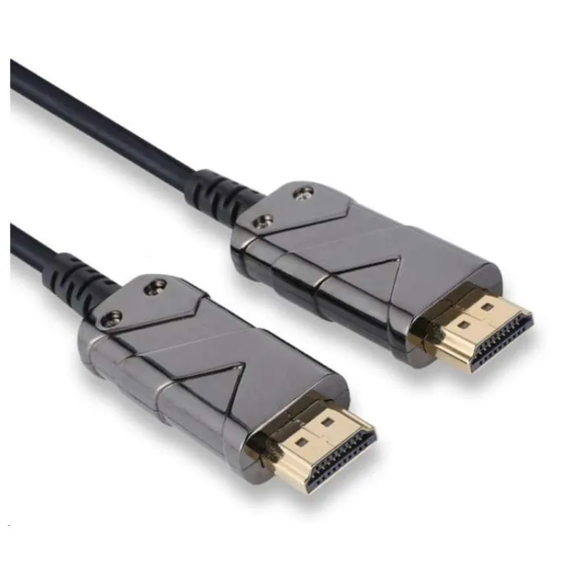 PREMIUMCORD Ultra vysokorýchlostné HDMI 2.1 optický kábel 8K@60Hz, pozlátený 10 m (kphdm21x10)