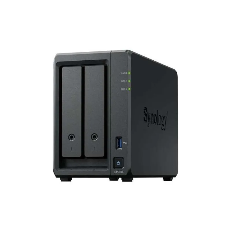 Synology DP320 ActiveProtect 2x8TB (2C/RyzenR1600/2,6-3,1GHz/8GBRAM/1xUSB3.2Gen1/1xGbE) (DP320)