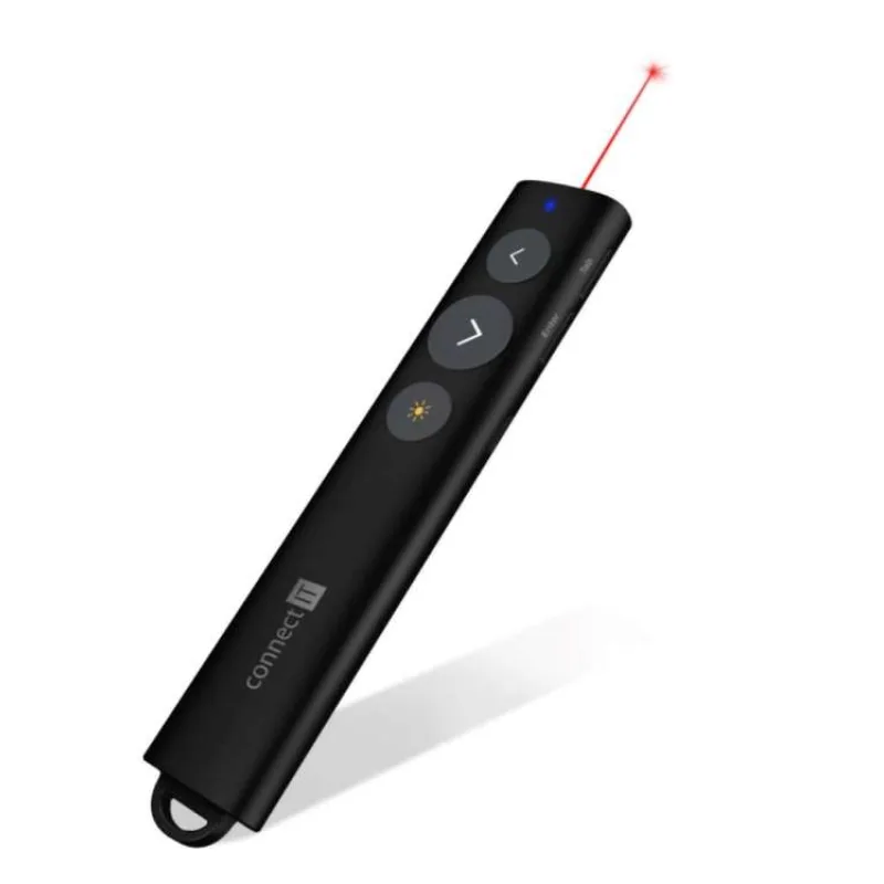 CONNECT IT LaserPoint laserové ukazovátko rechargeable ČERNÉ (CLP-2052-BK)