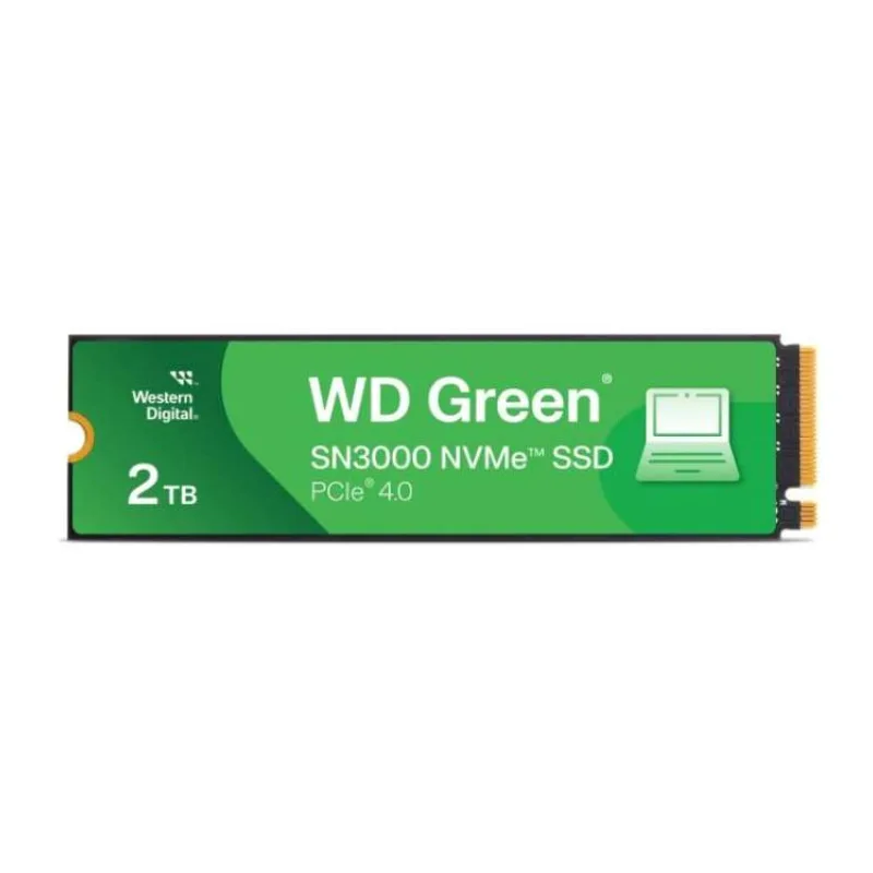 WD Green SN3000 2TB SSD Powered by SANDISK / NVMe M.2 PCIe Gen4 / Interní / M.2 2280 (WDS200T4G0E)
