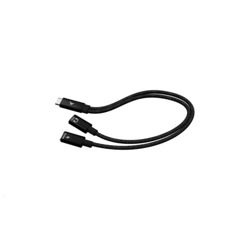 i-tec USB-C Cable Splitter Audio/Data, Power Delivery 100W (C31DUALSPLITTERCBLPD)