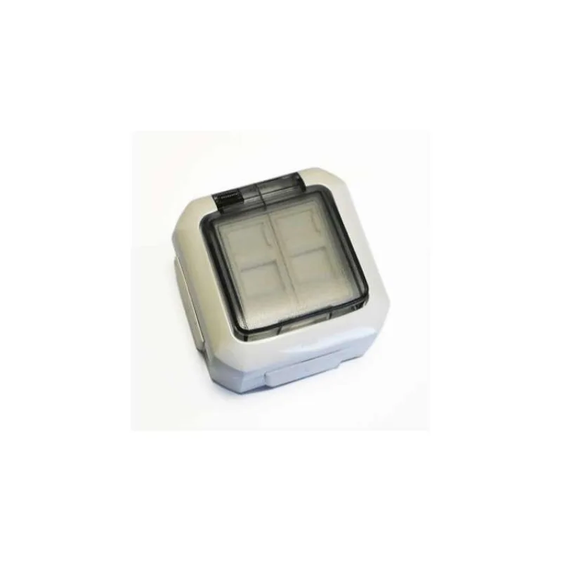 ABB Dátová zásuvka OUTDOOR IP54 STP CAT5E 2xRJ45 (2446)