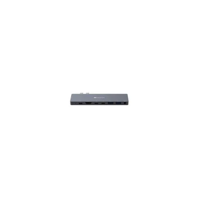 Canyon DS-8, Thunderbolt 3 Docking Station, 8 portov, 1xThunderbolt 3 +2xUSB-C+2xUSB3.0+2xHDM+1xAudio 3.5mm (CNS-TDS08DG)