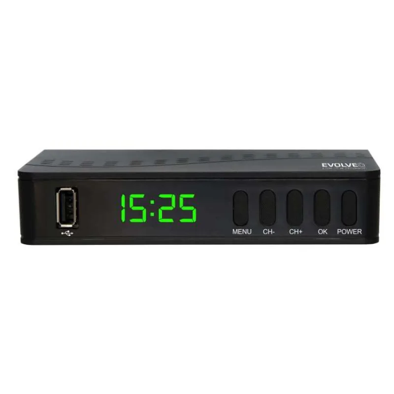 EVOLVEO Alpha T2, HD DVB-T2 H.265/HEVC rekordér (DT-3055-T2-HEVC)