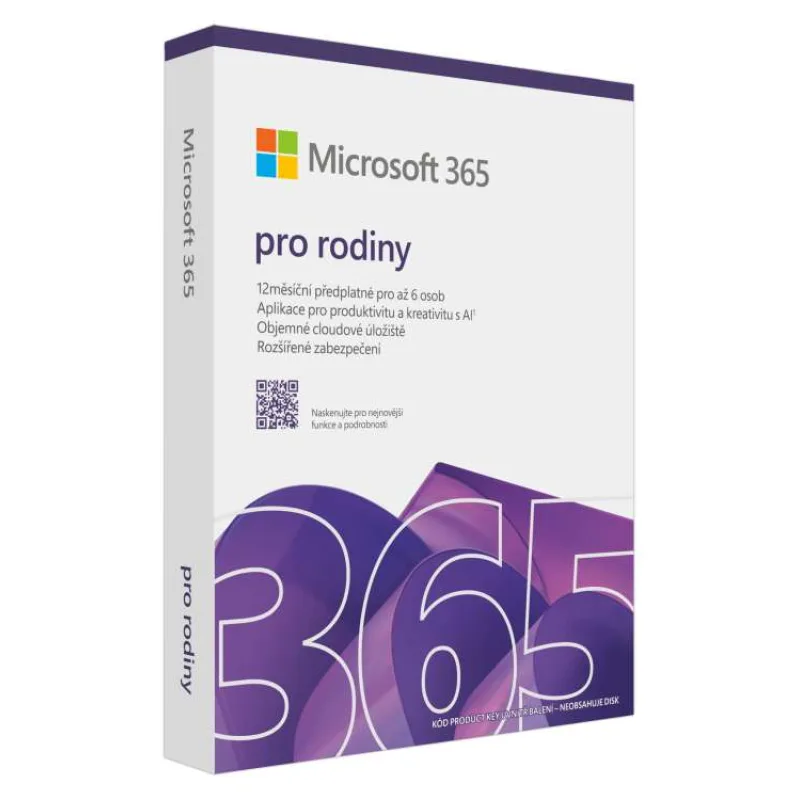 Microsoft 365 Family CZ (1 rok) (EP2-32354)