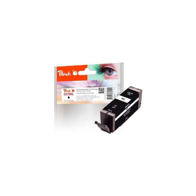 PEACH kompatibilní cartridge Canon PGI-570XL, black, 22ml (319848)