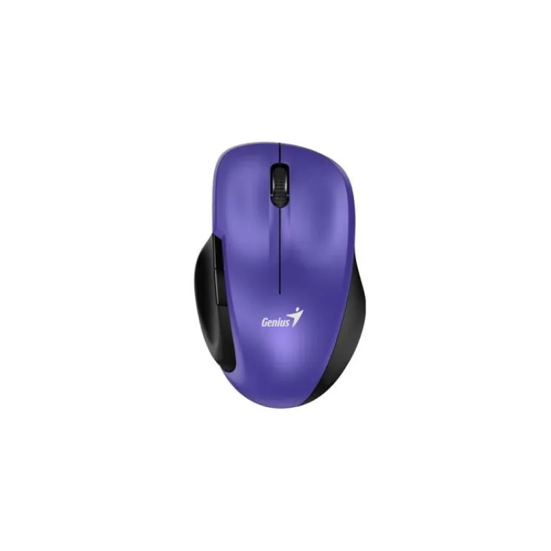 Genius Ergo 8200S Myš, bezdrátová, optická, 1200dpi, 5 tlačítek, tichá, BlueEye senzor, USB, fialová (31030029402)