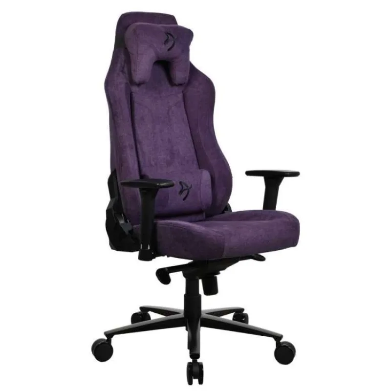 AROZZI herní židle VERNAZZA Soft Fabric Purple/ povrch Elastron/ fialová (VERNAZZA-SFB-PP)