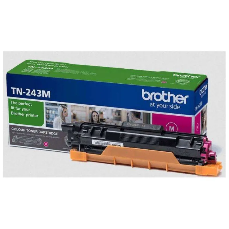 BROTHER tonerová kazeta TN-243M/ DCP-L3550CDW/ HL-L3210CW/ MFC-L3730CDN/ 1000 stran/ purpurový (TN243M)