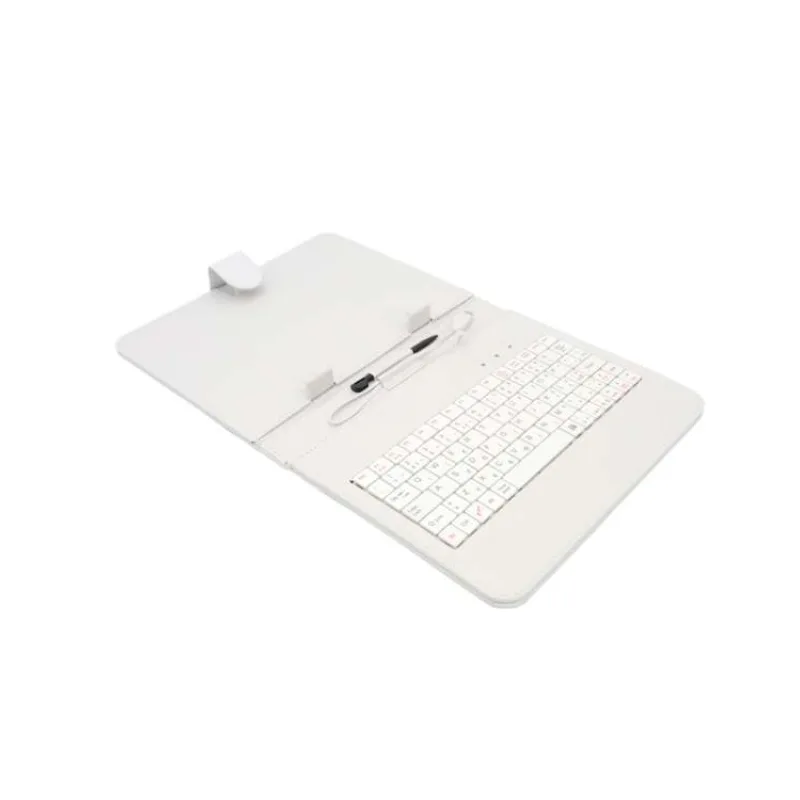 AAIREN AiTab Leather Case 2 with USB Keyboard 8" WHITE (CZ/ SK/SK /DE/UK/US.. layout) (Leather Case 2 8W)