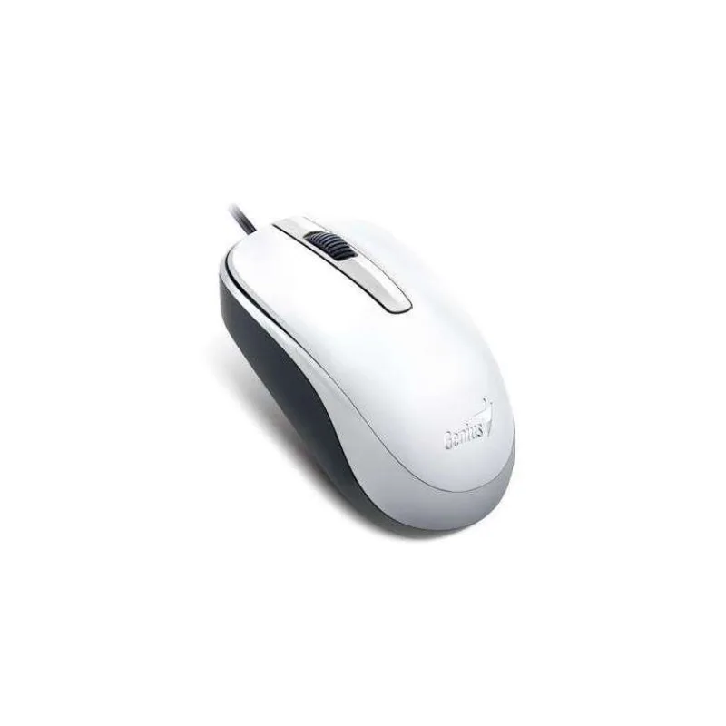 Genius myš DX-120/ drátová/ 1200 dpi/ USB/ bílá (31010105102)