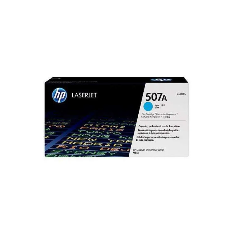 HP tisková kazeta azurová CE401A originál (CE401A)