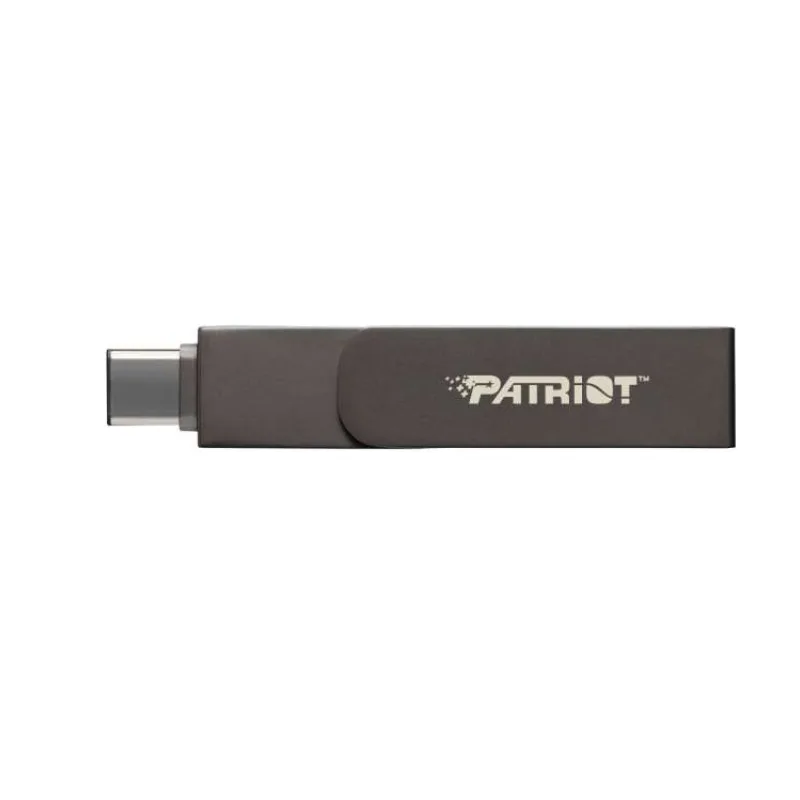 Patriot iLuxe Stick C MFi/512GB/USB 3.2/Lightning + USB-C/Čierna (PI512GSKM30CL)