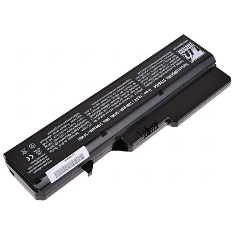 Baterie T6 Power Lenovo IdeaPad G460, G465, G470, G475, G560, G565, G570, G575, 5200mAh, 56Wh, 6cell (NBIB0088)