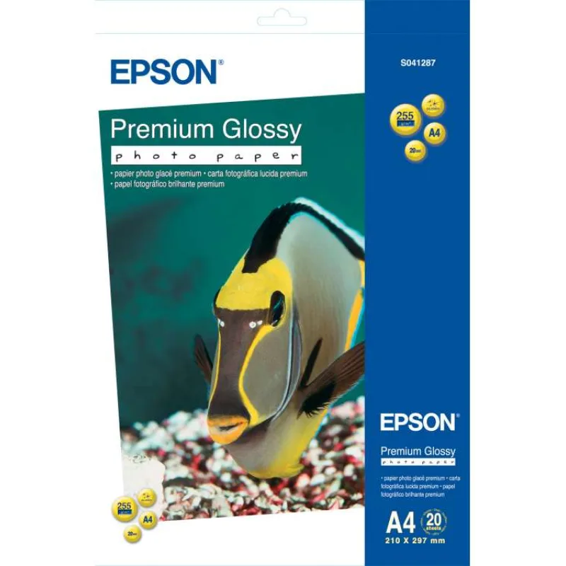 EPSON A4, Premium Glossy Photo Paper (20 hárkov) (C13S041287)