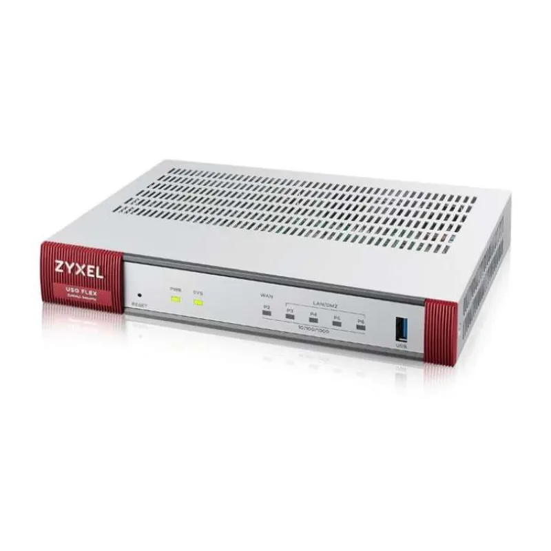 Zyxel USG Flex 50AX, 10/100/1000, 1*WAN, 4*LAN/DMZ ports, WiFi 6 AX1800, 1*USB (device only) (USGFLEX50AX-EU0101F)